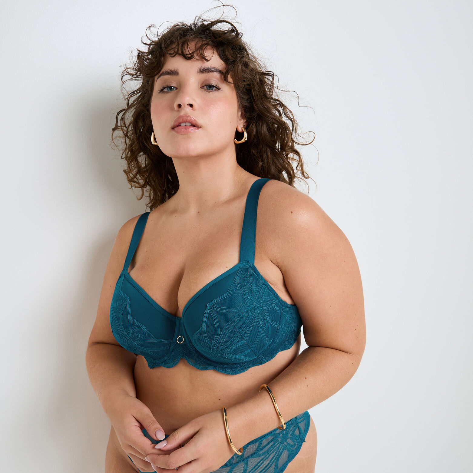 DEBORAH SOUTIEN-GORGE AMPLIFORME SPACER GRANDE TAI TURQUOISE