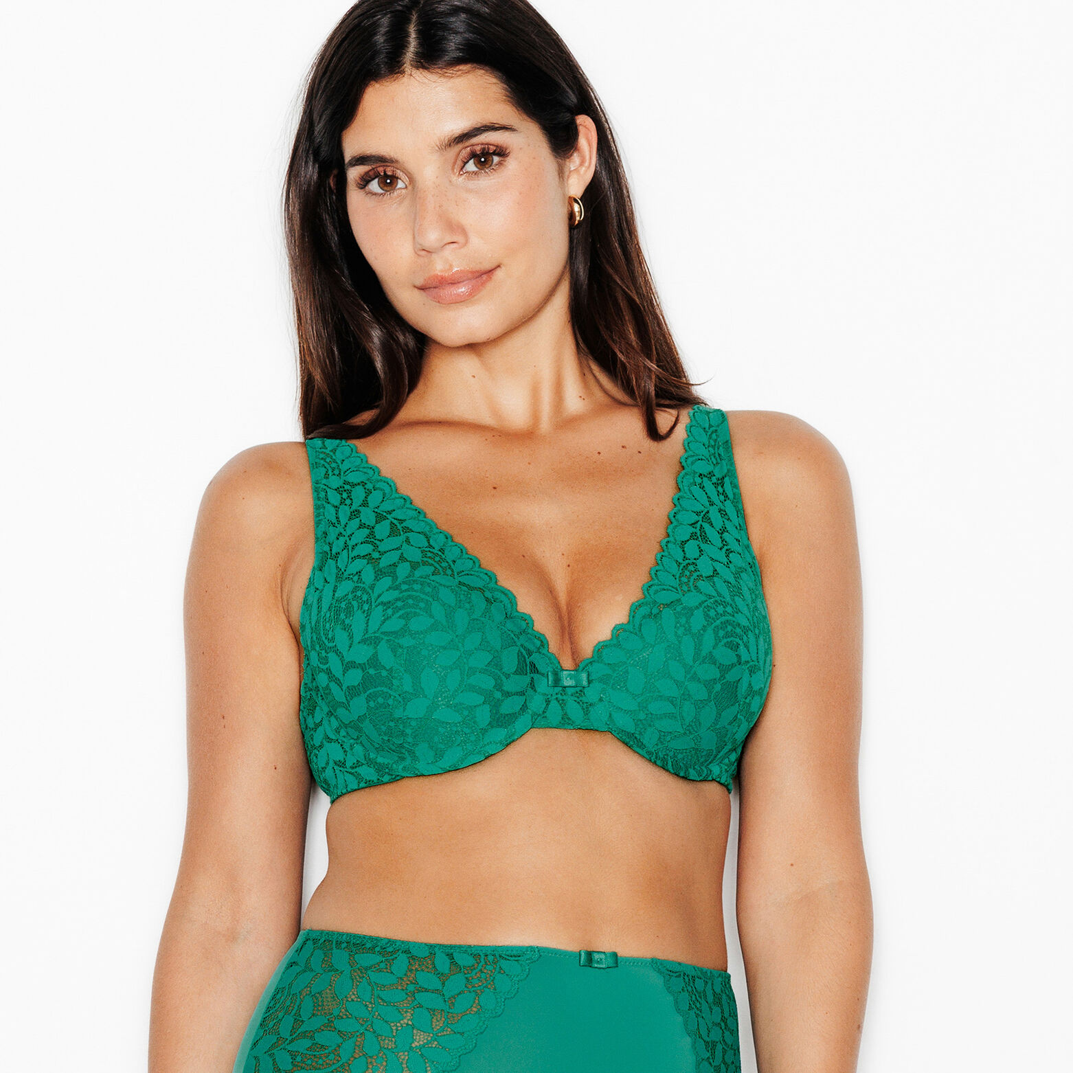 SUBLIME SOUTIEN-GORGE AMPLIFORME FOULARD VERT