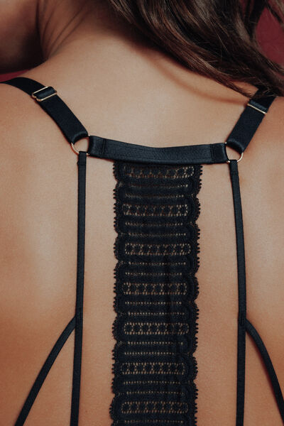 SOUTIEN-GORGE AMPLIFORME PUSH-UP NOIR