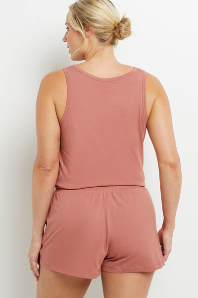BAMBI SHORT COTON ROSE