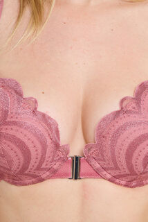 Ensemble HASNA rose push-up et shorty