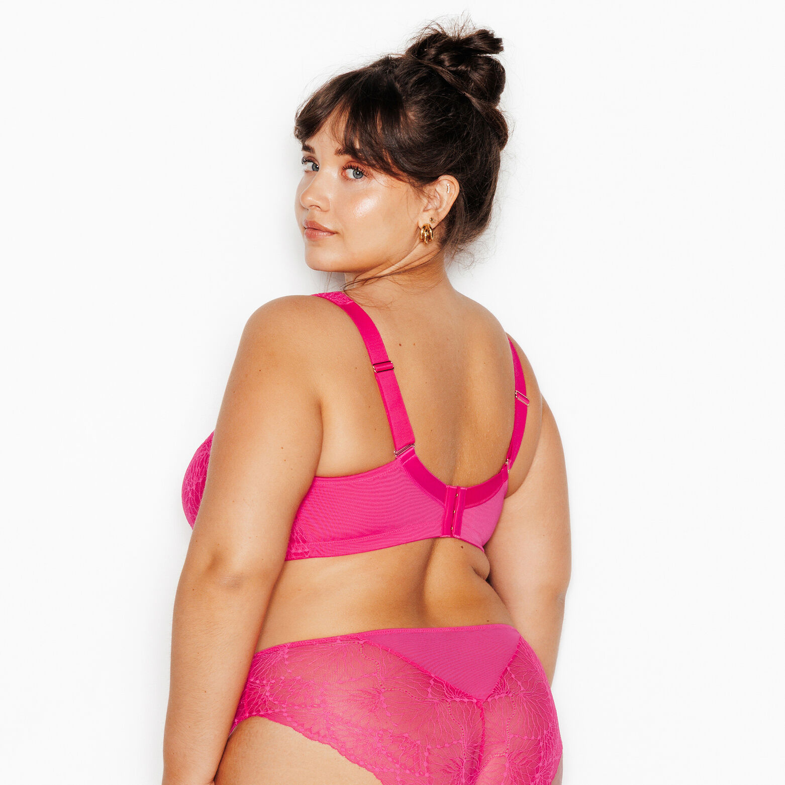 HERMINE+ SOUTIEN-GORGE SANS ARMATURES FUCHSIA