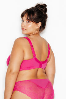 HERMINE+ SOUTIEN-GORGE SANS ARMATURES FUCHSIA