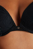 SYARA SOUTIEN-GORGE PUSH UP NOIR/ROSE