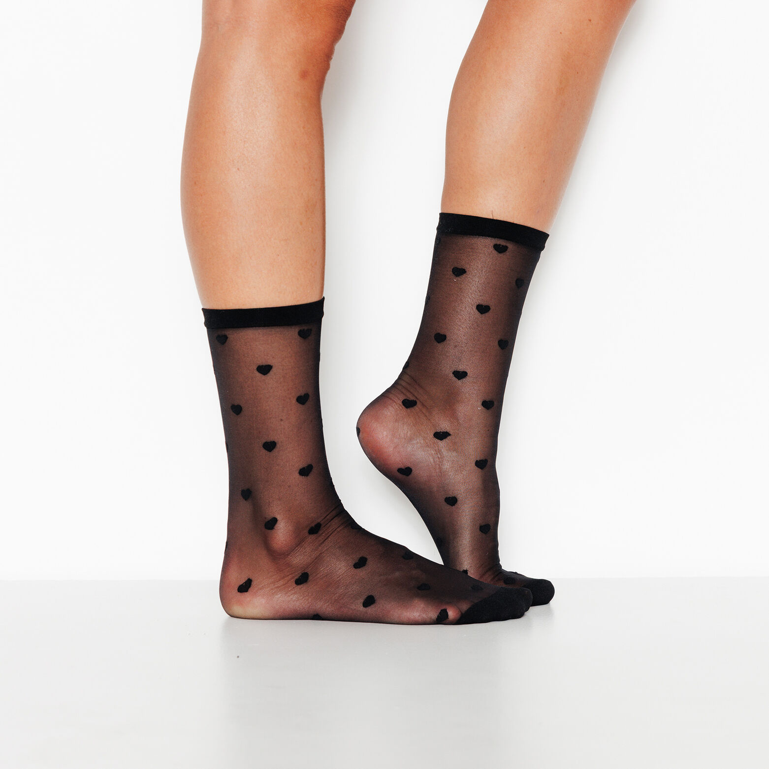 CAPRICE CHAUSSETTE VOILE 15 DENIERS NOIR