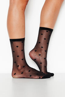 CAPRICE CHAUSSETTE VOILE 15 DENIERS NOIR