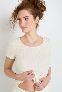 HABY Tee-shirt manches courtes BEIGE