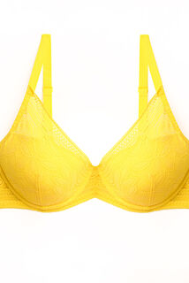 LYNN Soutien-gorge coques armatures JAUNE