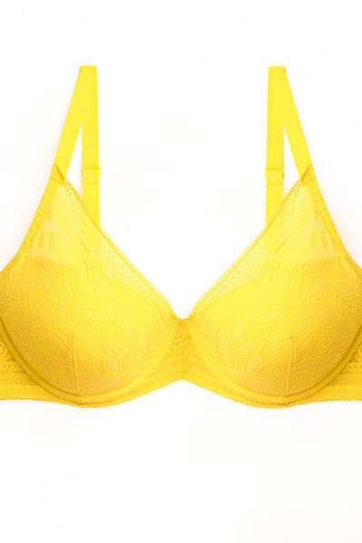 LYNN Soutien-gorge coques armatures JAUNE