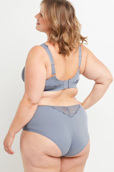 SHORTY DENTELLE BLEU CLAIR