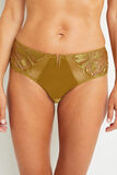 AZUR SHORTY TULLE BRODE JAUNE