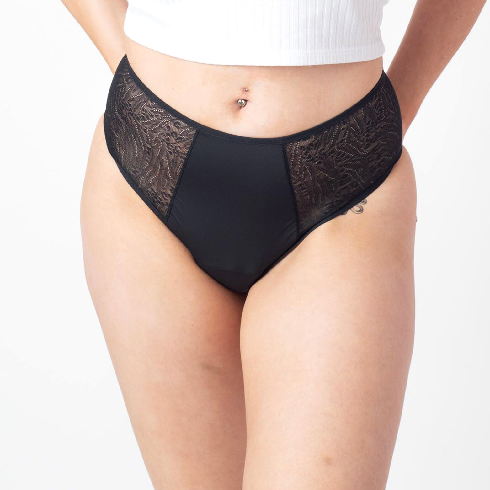 DOLENA CULOTTE TAILLE HAUTE MENSTRUELLE  NOIR