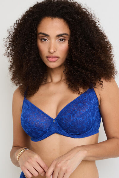 GABI SOUTIEN-GORGE EMBOITANT DENTELLE BLEU