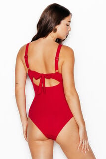 MALOU Maillot de bain Post-op&eacute;ratoire ROUGE
