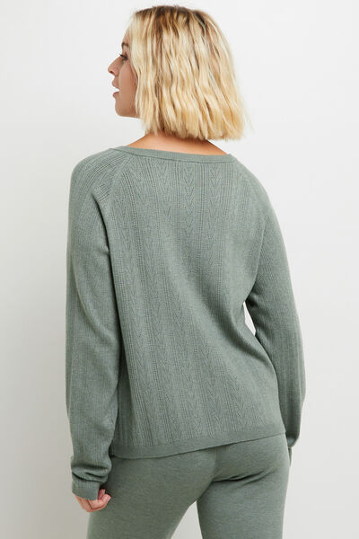 CAFE PULL VISCOSE KAKI