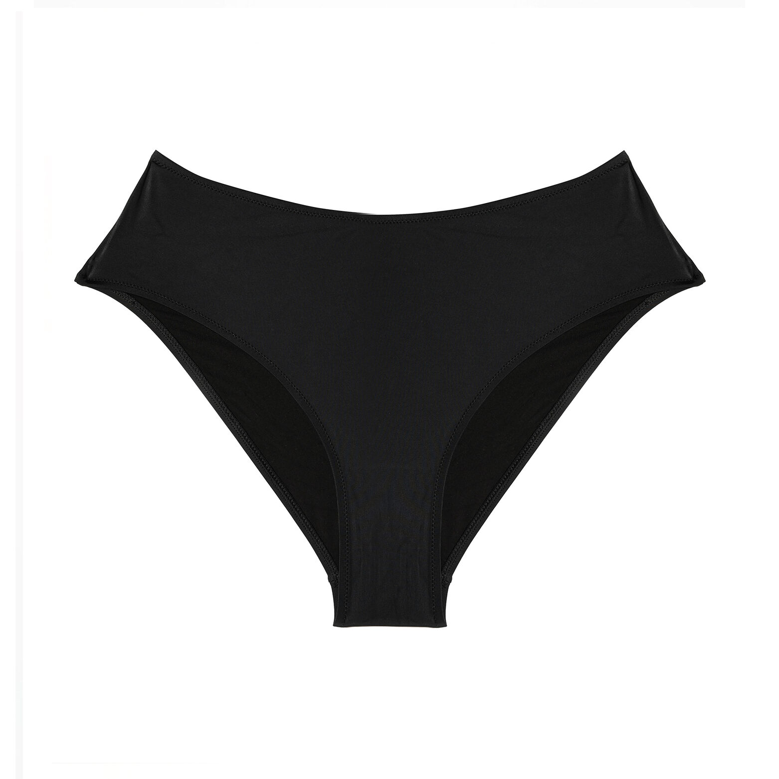 BECKY MAILLOT DE BAIN CULOTTE HAUTE  NOIR