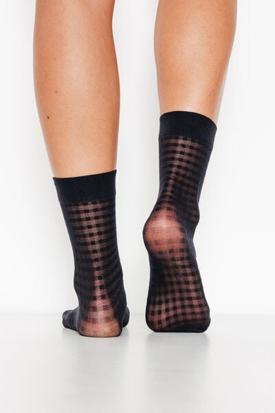 CHAUSSETTES VOILE 20 DENIERS NOIR
