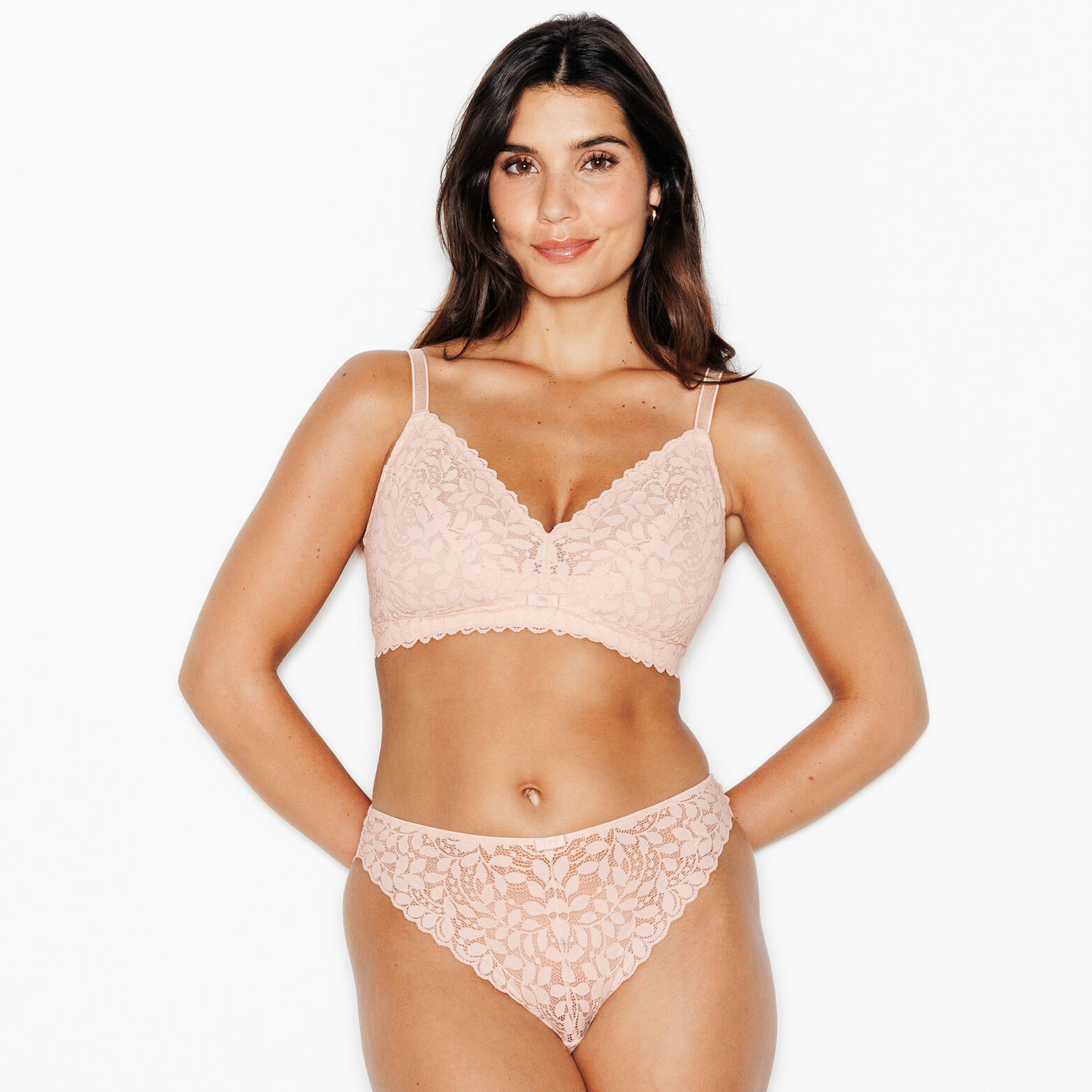 SUBLIME SOUTIEN-GORGE SANS ARMATURES POUDRE