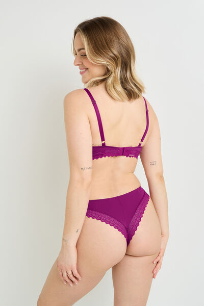 TANGA MICROFIBRE VIOLET