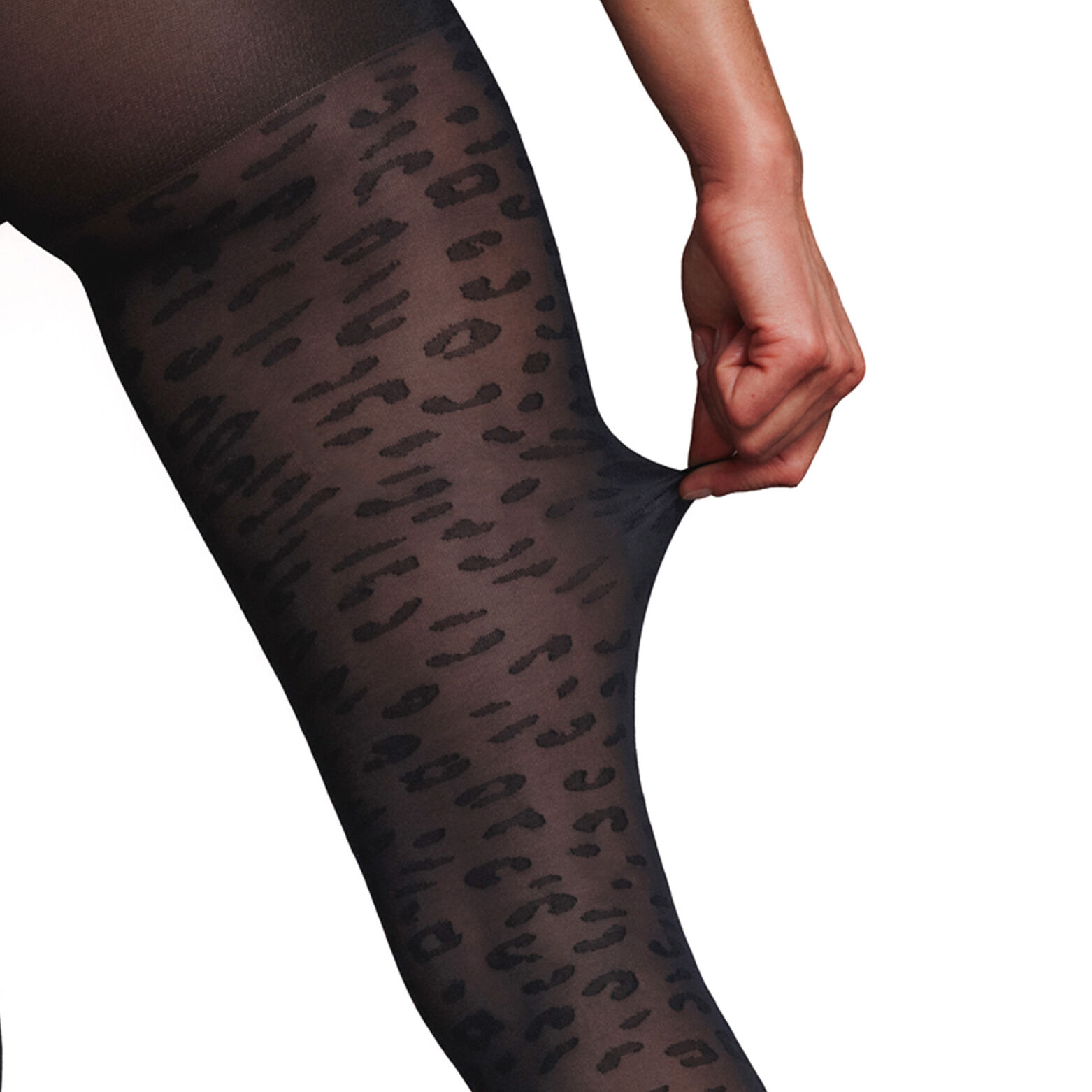 JAGUAR COLLANT FANTAISIE 20 DENIERS NOIR