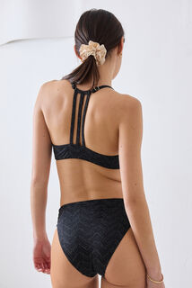 NELIA MAILLOT DE BAIN AMPLIFORME PUSH-UP MULTICO NOIR
