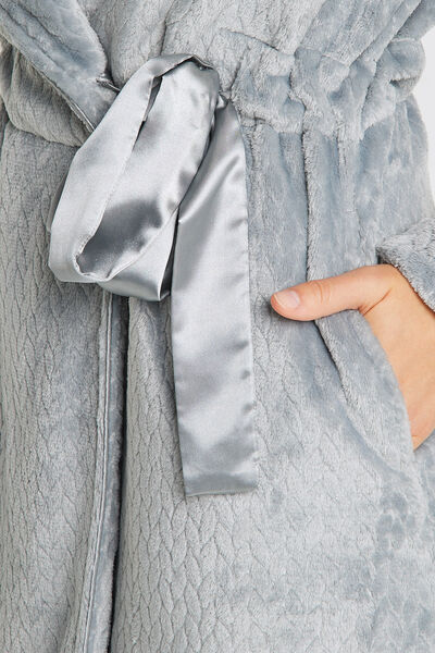 PEIGNOIR GRIS