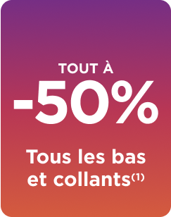 Bas et collants jusqu'à -50%