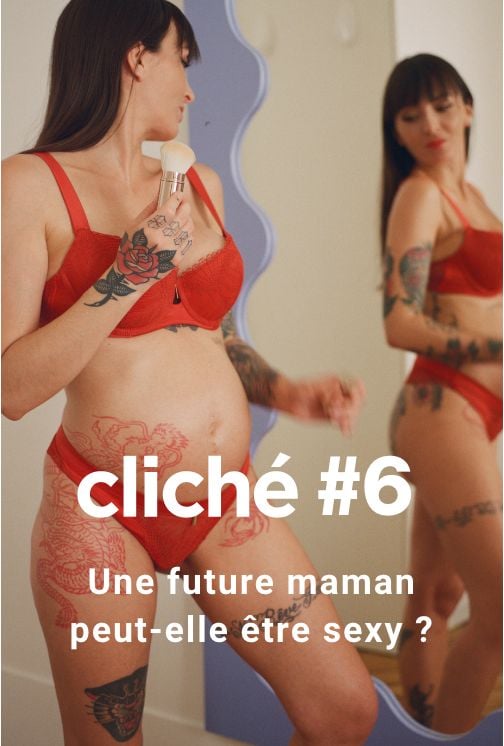 Cliché #6. Une future maman peut-elle être sexy ?