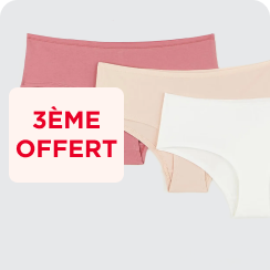 Lot de culottes, 3e offert au choix(3)