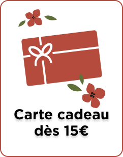 La carte cadeau RougeGorge dès 15€
