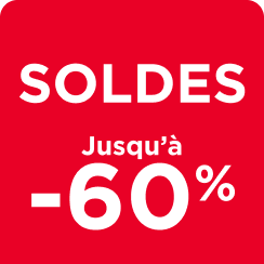 Tous les Soldes jusqu'à -60%