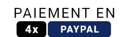 Paiement en 4x sans frais avec Paypal