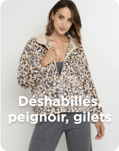 Peignoirs et d shabill s femme RougeGorge