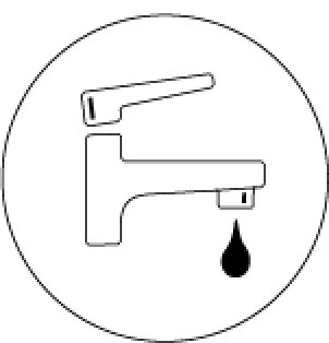 Picto robinet d'eau