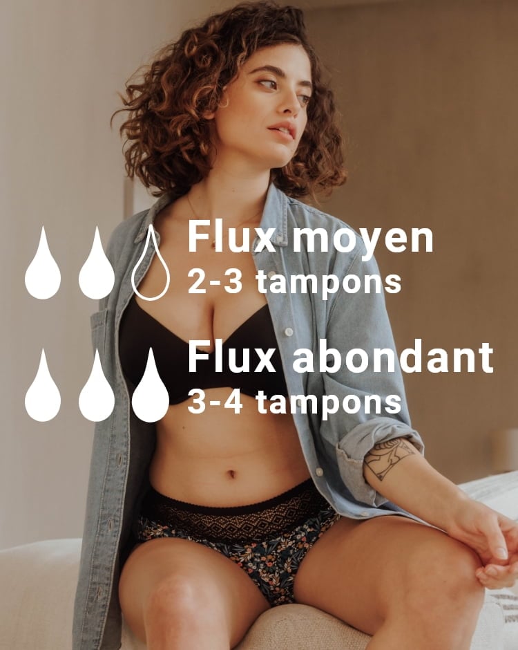 Flux moyen - flux abondant