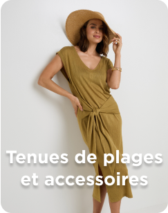Les tenues de plage et accessoires