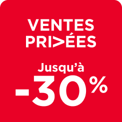 Toutes les Ventes Privées jusqu'à -30%