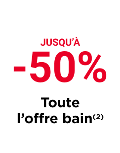 Les maillots de bain jusqu'à -50%