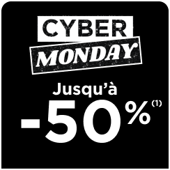 Jusqu'à -50% avec les Black Friday