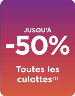 Culottes, shortys, tangas jusqu'à -50%