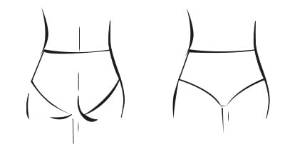 Culotte taille haute