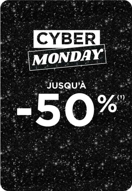 Black Friday jusqu'à -50%.