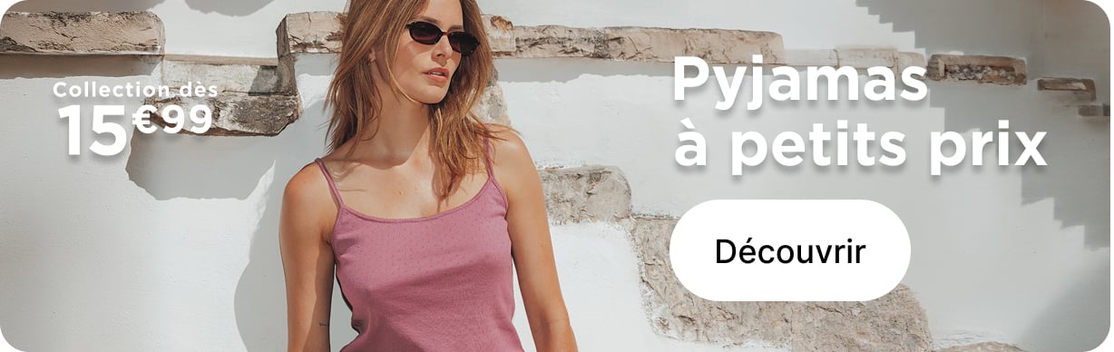 Pyjamas à petit prix