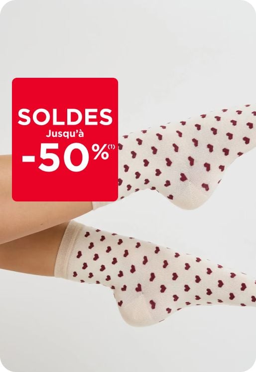 Toutes les chaussettes jusqu'à -50%