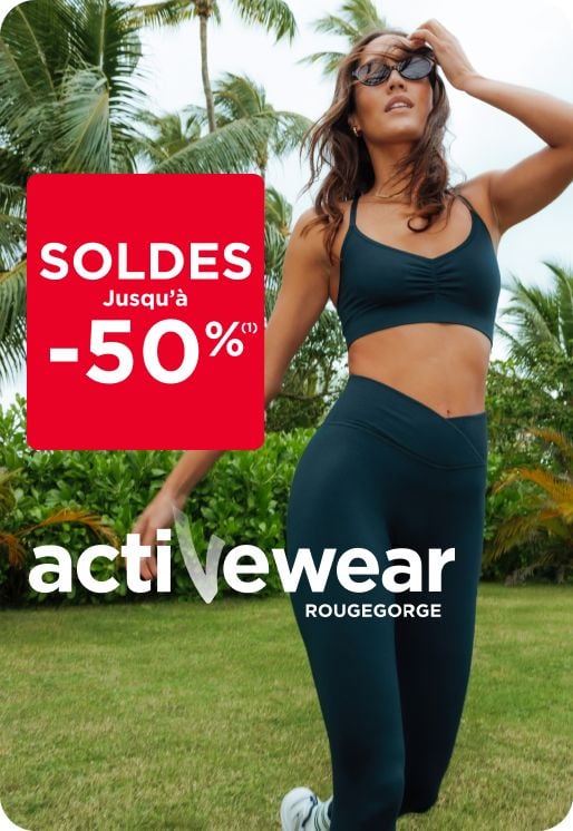 Tout l'activewear jusqu'à -50%