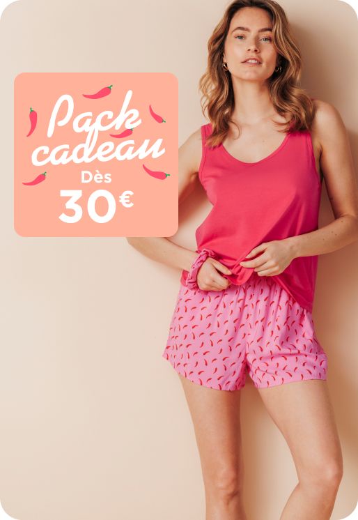 Pack cadeau pyjama à 35€