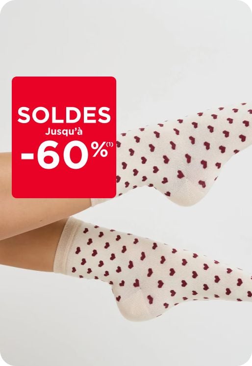 Toutes les chaussettes jusqu'à -50%