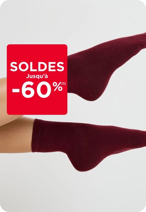 Toutes les chaussettes jusqu'à -60%